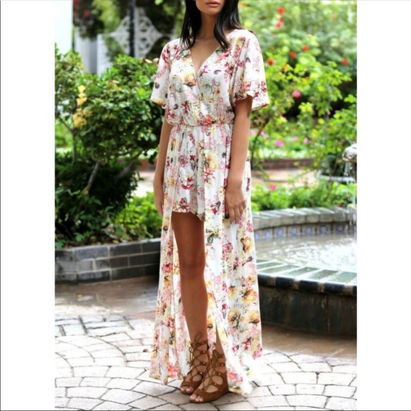 Floral Romper - Picture 5 of 8
